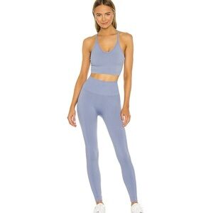 SET Active Sculptflex Seamless Active Leggings In Blue